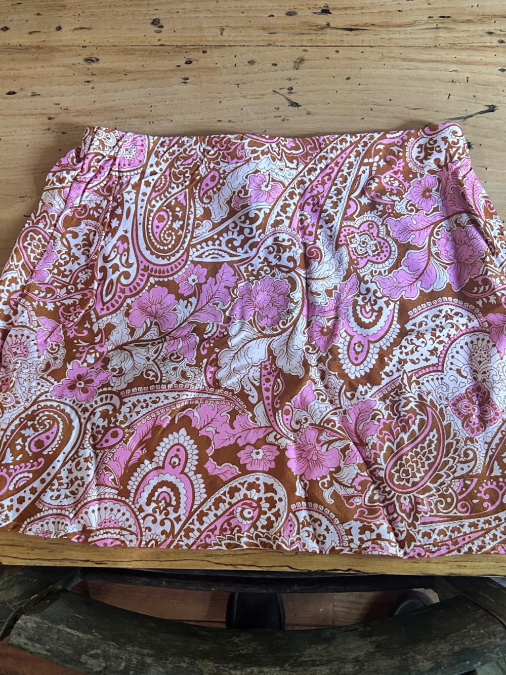 Anthropologie mini skirt